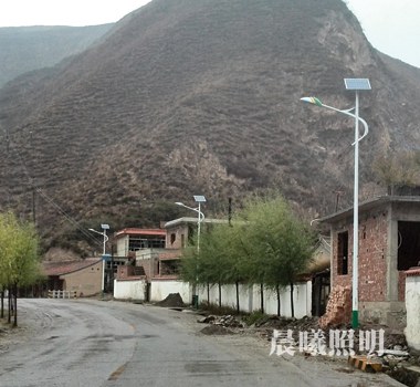 新農(nóng)村7米太陽(yáng)能路燈